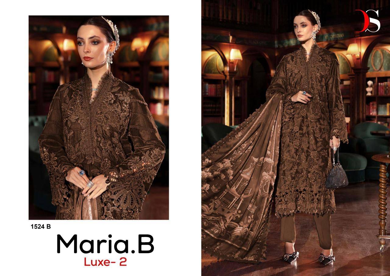 Deepsy hit design of maria b luxe 25-2 salwar suit Wholesale market Mumbai